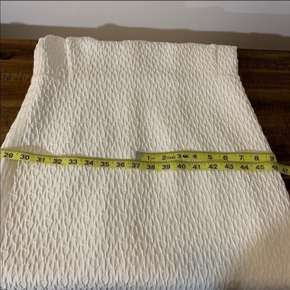 Rebecca Taylor Dia Lace Sheath Dress Ivory Textured Short Sleeve Size 6 - Picture 7 of 8